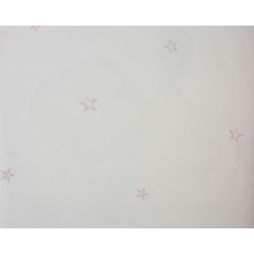 Papel de parede estrelas rosa Olá Baby REF .FA38103