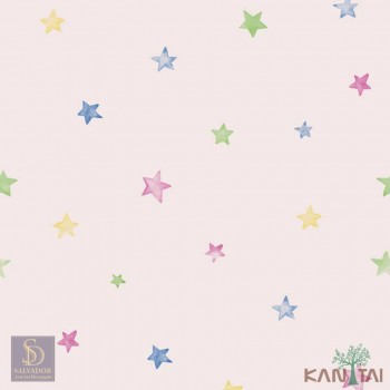 Papel de Parede Estrelas Hello Kids Ref. HK224201