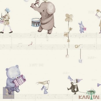 Papel de Parede Elefantes Hello Kids Ref. HK224301