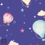 Papel de Parede Balão com Estrelas Hello Kids Ref. HK223703