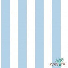 Papel de Parede Listras azul e branco Ola Baby 2 Ref. OL221101