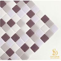 Pastilha Adesiva Resinada 28x28cm Uva Silvestre - PPR180